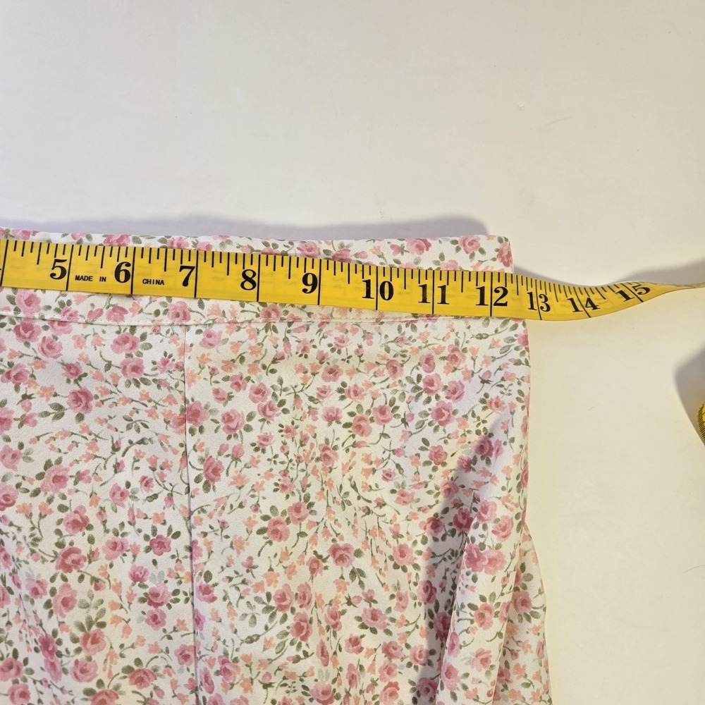 Alter'd State Pink Floral Midi Skirt Size‎ S Spring Cottagecore Coquette Boho - Picture 10 of 11